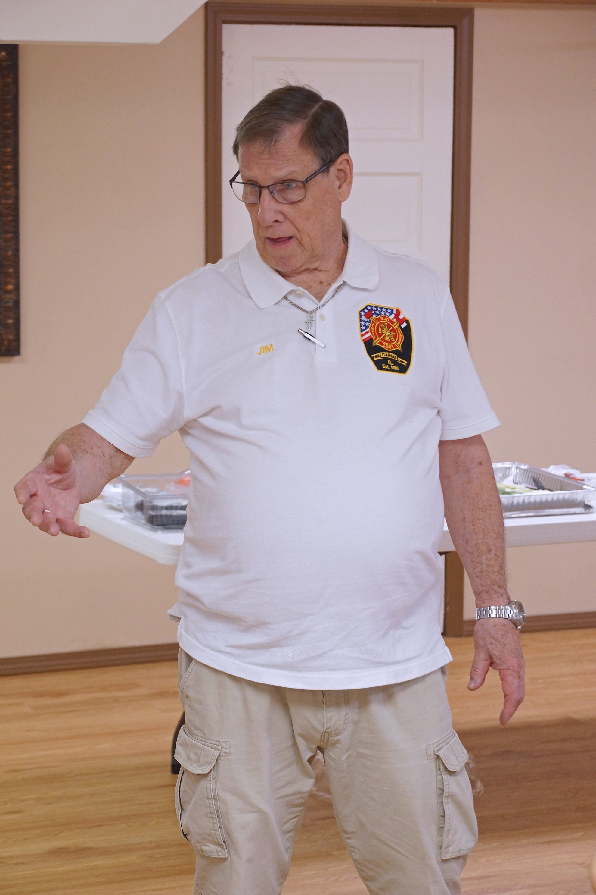 Rotary learns about the Carmi Fire Department WRULFM