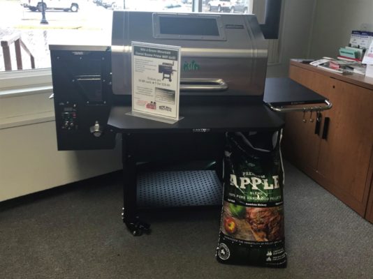 Young Leaders Raffling a Green Mountain Grill