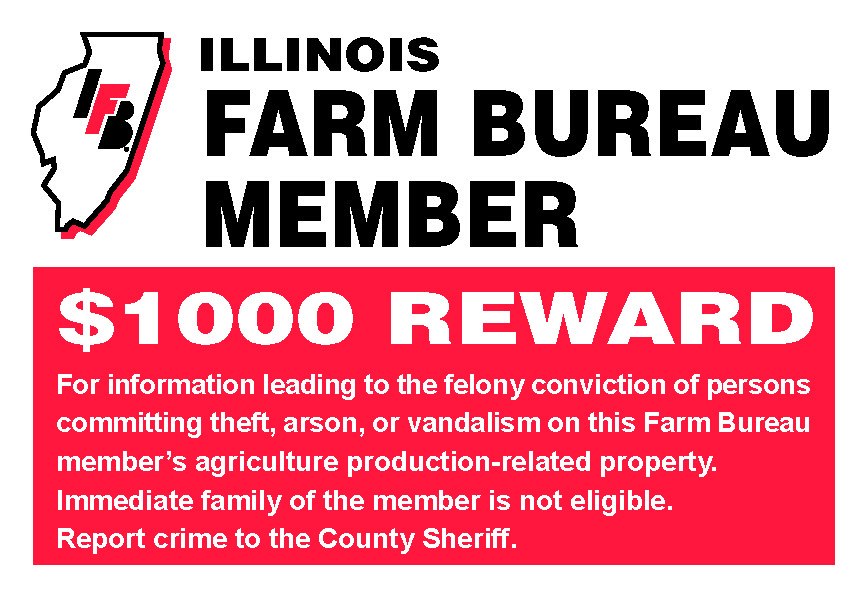 Illinois Farm Bureau Offering $1000 Reward for Information Leading to Felony Conviction for Vandalism of Oil Tank Batteries