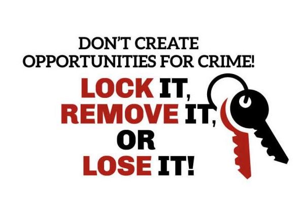 CPD Says “Lock Your Vehicles and Buildings!”; Several Vehicle Burglaries Reported