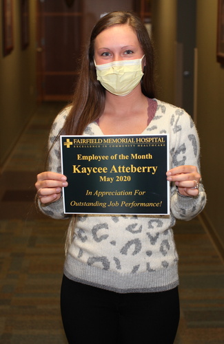 FMH PRESENTS MAY EMPLOYEE OF THE MONTH