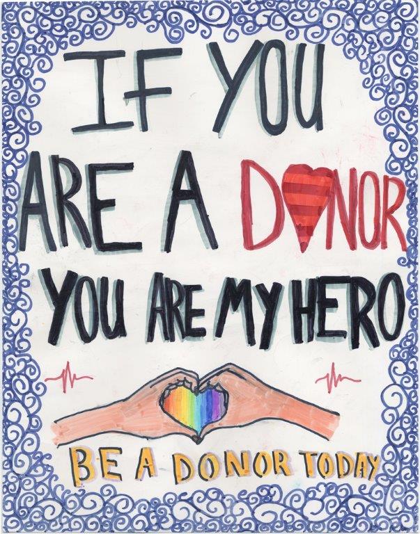 Secretary of State Jesse White Honors Organ/Tissue Donor Poster Contest Winners