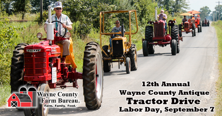 Explore the Countryside on the Wayne County Tractor Drive