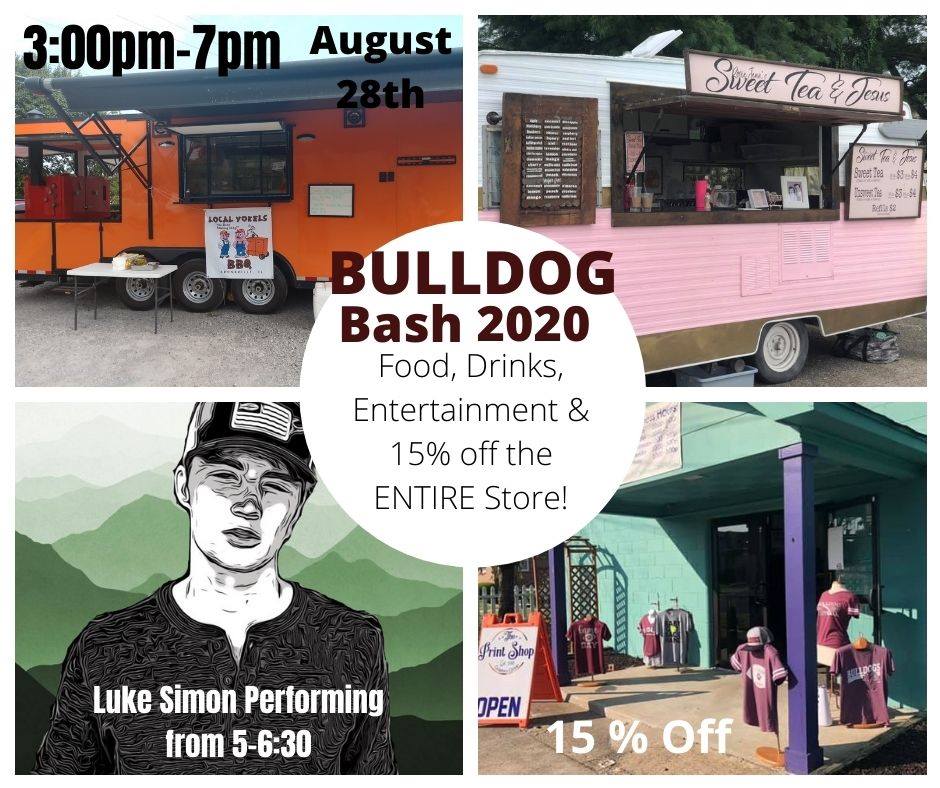 The Print Shop in Carmi to Host Bulldog Bash Friday, August 28th