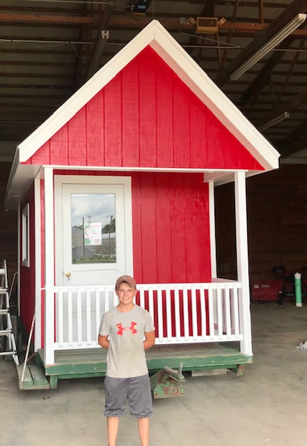 Carmi Santa House Gets Major Facelift Courtesy of 14 Year Old Craftsman