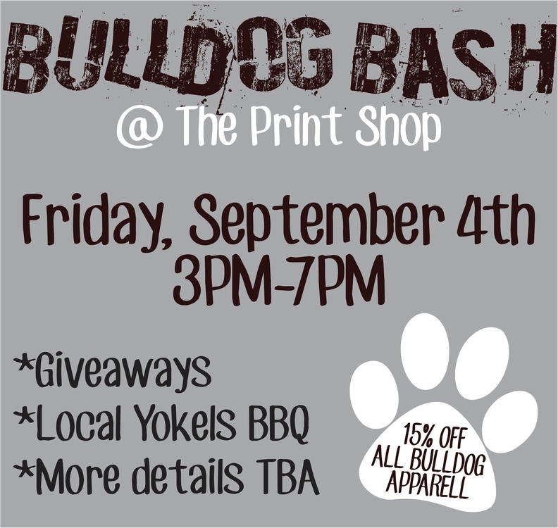 Bulldog Bash Rescheduled for September 4th Due to Weather