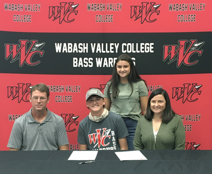 WVC bass team signs Mason Gross of Carmi