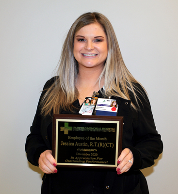 FMH PRESENTS DECEMBER EMPLOYEE OF THE MONTH
