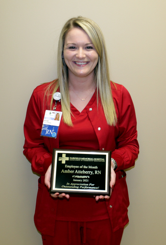 FMH PRESENTS JANUARY EMPLOYEE OF THE MONTH