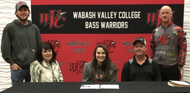WVC bass team signs Laindree Richardson of Benton, Ill.