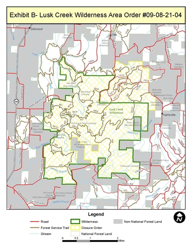 Forest Issues Closure Order for Feral Swine Operations