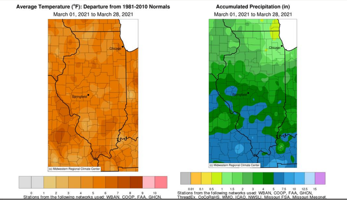 USDA NASS – Illinois Crop Progress and Condition Report