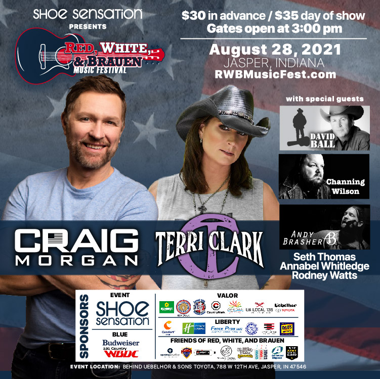 Red, White, & Brauen Music Festival Coming August 2021
