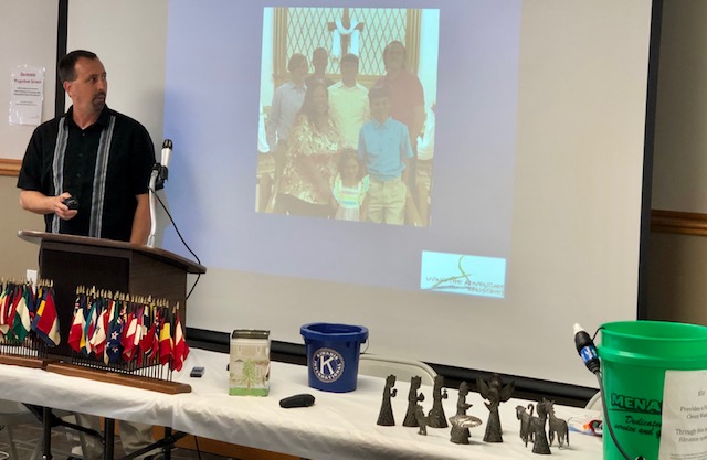 Kiwanis Learns About Albion Man’s Mission Work in Haiti
