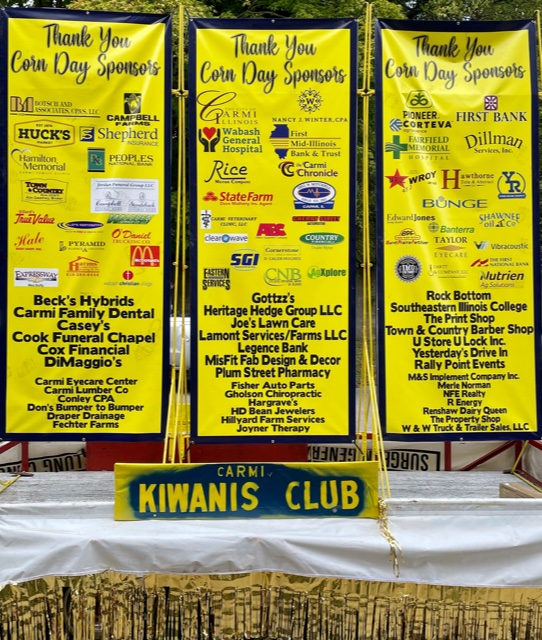 Kiwanis Thanks Sponsors at Thursday’s Corn Day Preview Lunch