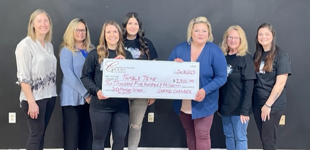 Tumble Time Receives Chamber Grant to Make Improvements