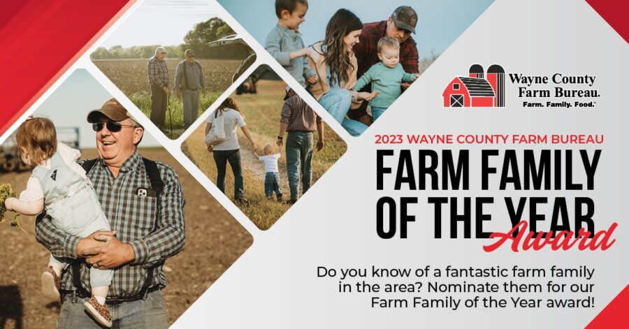 Nominate Your Wayne County Farm Family Of The Year