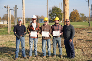 Wayne-White County Electrical Scholarship Given to Three College Students