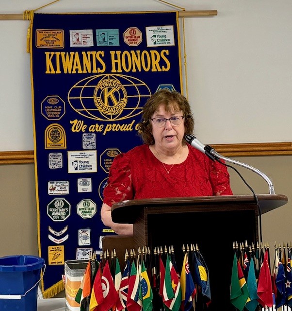 Crow Drops by Kiwanis Thursday to Talk Birth to Five Illinois Efforts