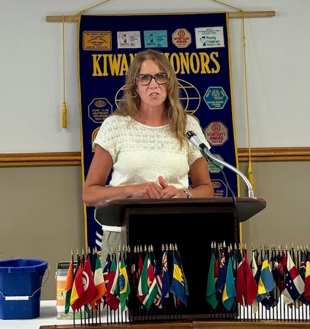 Forston Shares R&T Story at Kiwanis Thursday