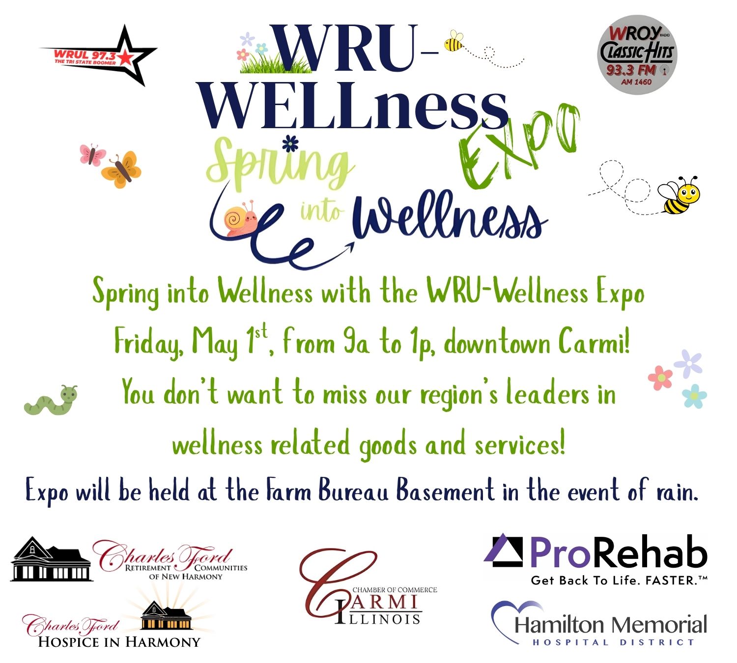 WRUL Wellness Expo flyer