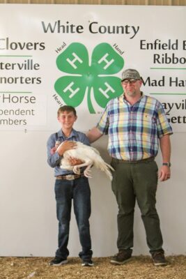 Grand Champion Turkey Boone York Nutrien Ag