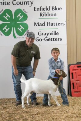 Blue Ribbon Goat Brett Tomm Peoples National Bank & McLeansboro Abstract Company