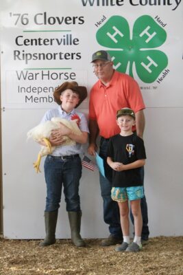 Grand Champion Chicken Hunter Cronje Hammell Farms
