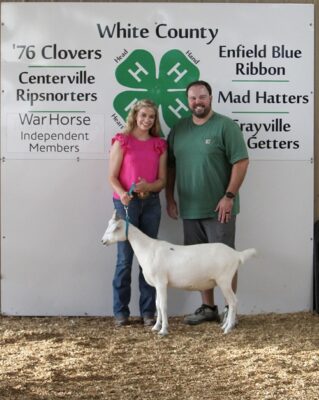 Grand Champion Mini Wether Jalynn Phillips Sailer Farms
