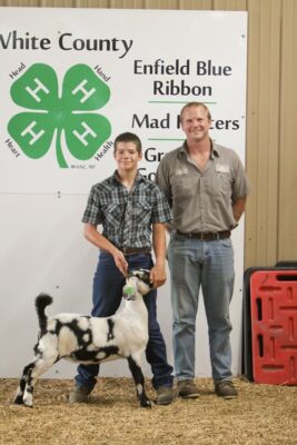 Blue Ribbon Goat Jordan Stallings Burnt Prairie Fertilizer