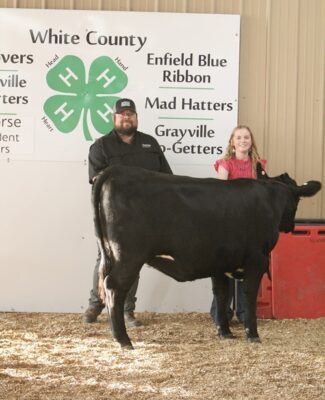 Grand Champion Heifer Katelyn Garner Nutrien Ag