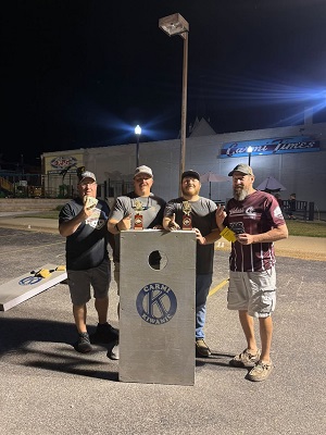 Cornhole Tournament Winners at Corn Day